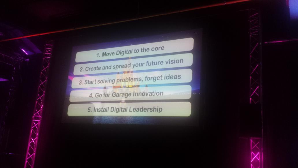 DSchrijverF's tweet photo. 5 tips for #digital #transformation in your company @dadovanpeteghem #Revolve15 http://t.co/atlyl9X1W4