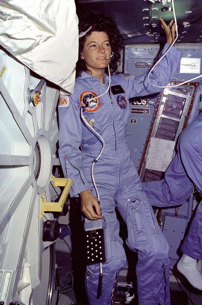 Happy Birthday to the late Sally Ride, the first American female in who would have been 64 today. 