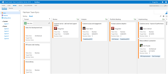 VisualStudio's tweet photo. http://t.co/hpbS8Rg44q New updates: Built-in support for Scale Agile Framework using Scrum, Agile, &amp; CMMI templates. http://t.co/UYCLMBOulu