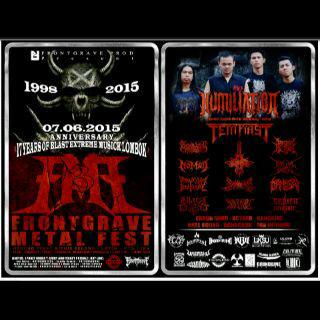 17Years Of Blast Extreme Musick Lombok 1998-2015 'Front Grave Metal Fest' 7 Juni 2015 <a href="/humiliationINA/">HUMILIATION</a>