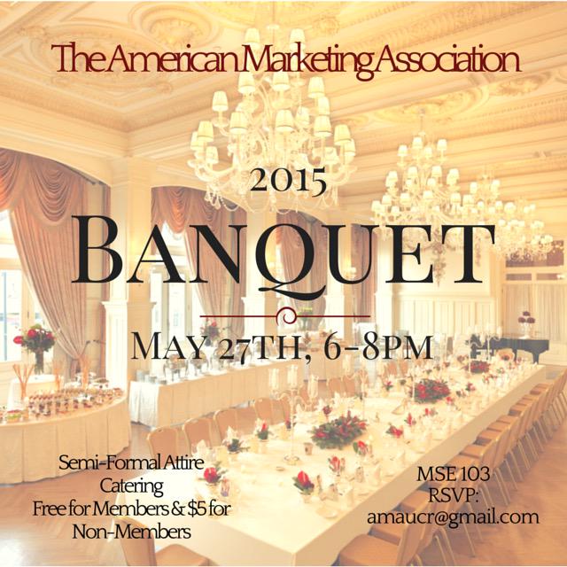 ama_ucr's tweet photo. Don't forget to RSVP for AMA's 2015 Banquet by emailing us your first &amp; last name by Wed. 12pm! 🍝 http://t.co/yXEAton0XX