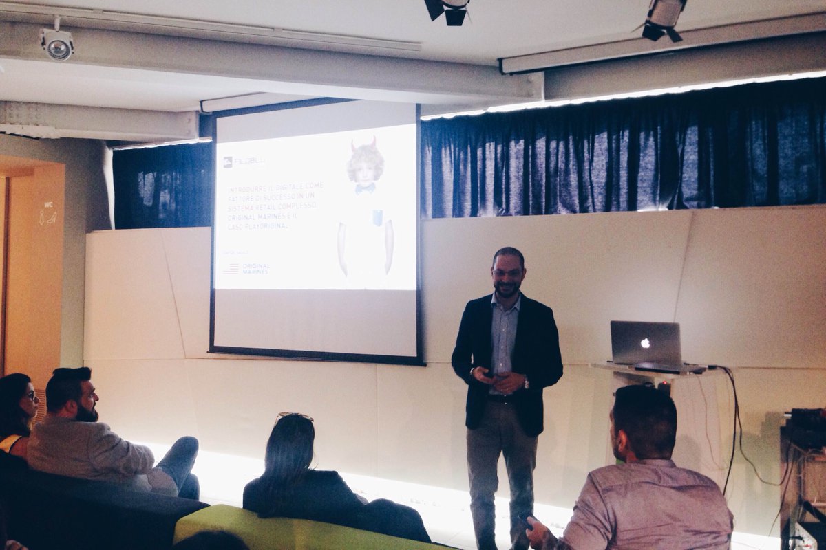 FiloBlu's tweet photo. Il case #PlayOriginal - É il momento di @Kawakumi, Retail & #DigitalMarketing Specialist @OriginalMarines #FiloTalk http://t.co/2gblajrrRG
