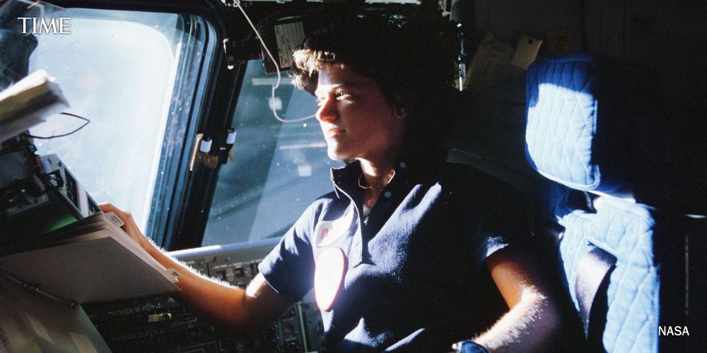 miatramz's tweet photo. Today would have been Sally Ride’s 64th bday - take a look at Ride &amp; the Space Sorority http://t.co/dWvfl7iVKt @TIME http://t.co/sn2Bh1oQ80