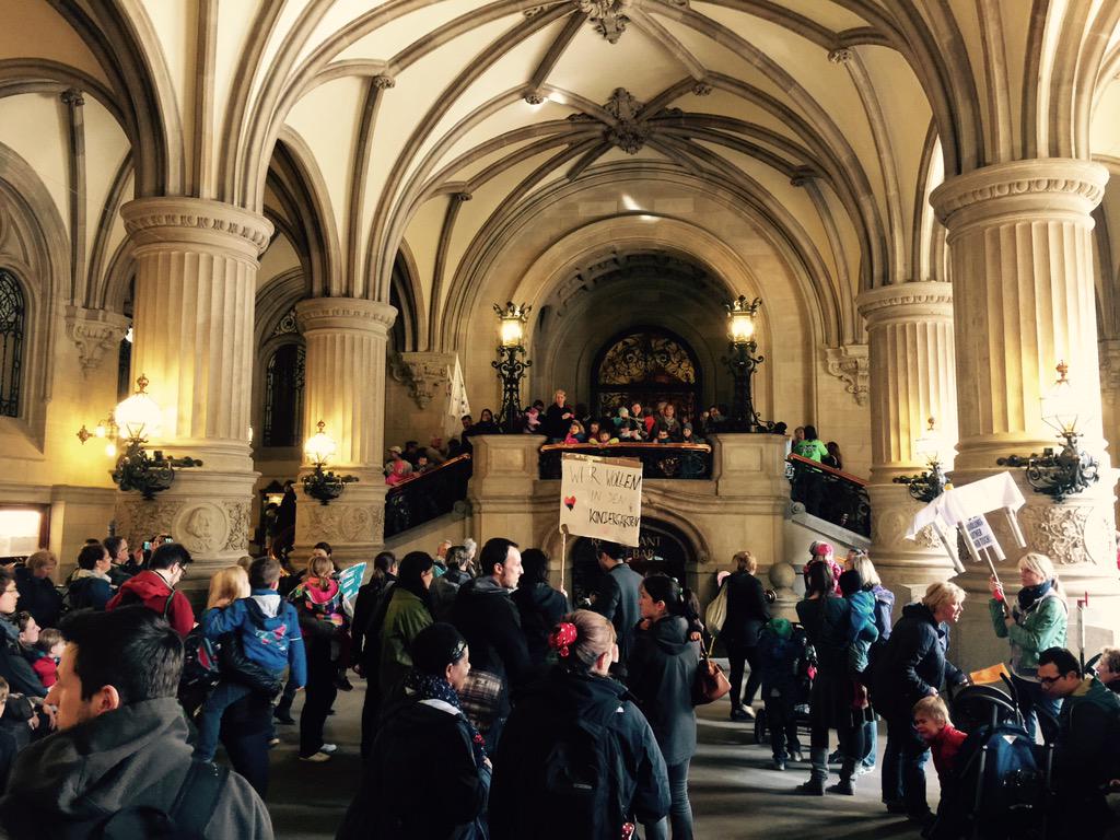 #kitastreik Demo in Hamburg
