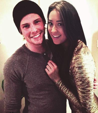Real_Black_Swan's tweet photo. Next up: gorgeous Kayra and the (quite handsome) Mr Dan Winter. She's a perfect auntie for little Noah, isn't she? http://t.co/fWmLGQeybK