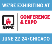 FlameControl's tweet image. Come check us out! We&apos;re exhibiting at the NFPA Conference &amp;amp; Expo, June 22-24 at the McCormick Place in Chicago, IL!