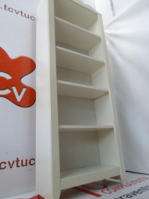 TCVTuCompravent's tweet image. Estanteria madera 4 alturas blanca 70x30x185 cm. 35€ tcvtucompraventa.com/mobiliario-hog…