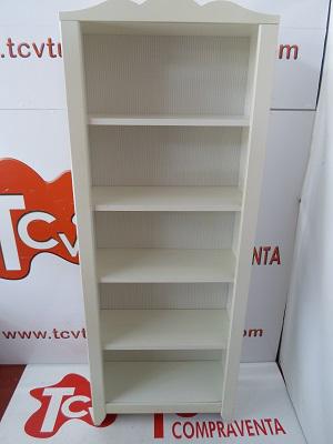 TCVTuCompravent's tweet image. Estanteria madera 4 alturas blanca 70x30x185 cm. 35€ tcvtucompraventa.com/mobiliario-hog…