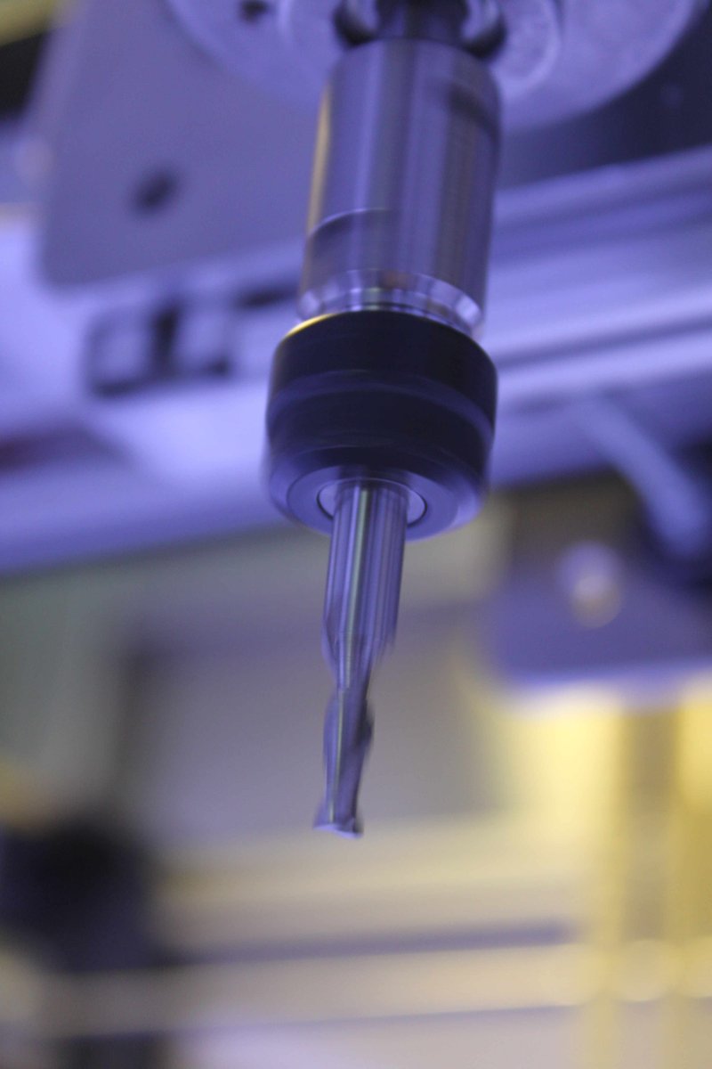 polybox3d's tweet image. This is the kind of routing tool we use with the #polybox3d, 3mm. #CNC  #cnc5axis #3dprint #3dscan