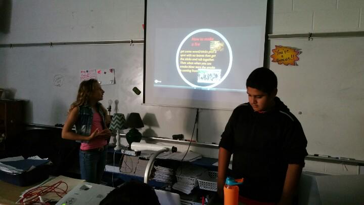 NIS205's tweet photo. Presenting our 1st Zombie based learning project on how to survive an apocalypse @navasotaint @TechNinjaTodd http://t.co/yH7VLdHlXg