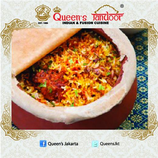Absolutely delicious, Dum Briyani from Queen's Tandoor!
Get it now!