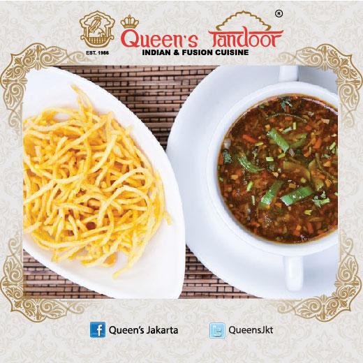 Perfect dish to close May.
Spent your day at Queen's Tandoor and try this Manchow Soup!