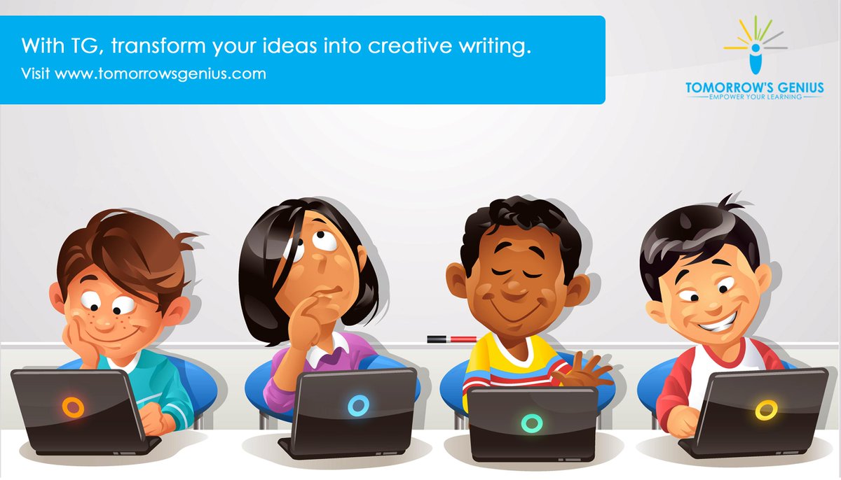 TomorrowsGenius's tweet photo. Visit http://t.co/DmtX8yJ17F for #CreativeWriting #eLearning #CreativeLearning http://t.co/iCZMTa50HQ