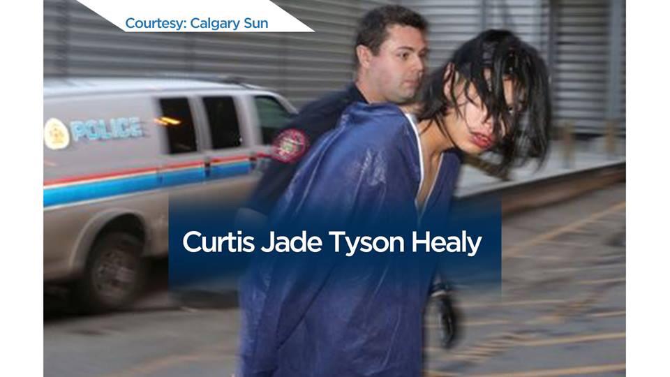 An emotional outburst from family of #yyc murder victim Dawns Echoes Baptiste as her accused killer appeared via CCTV