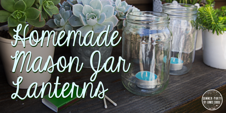 LowesFoods's tweet image. This #PartyHack allows you to create a centerpiece with a mason jar that'll give your BBQ a fine Southern accent!