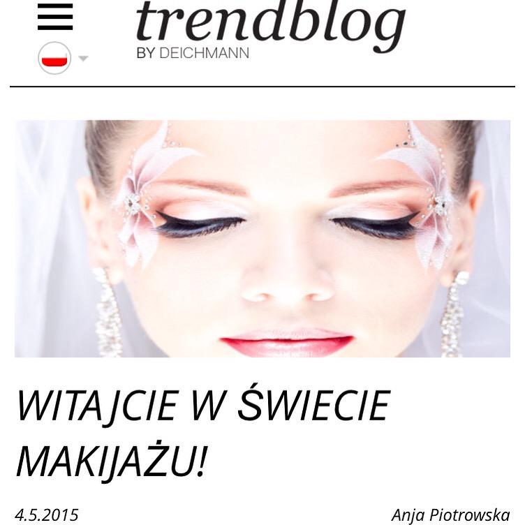 anjapiotrowska's tweet photo. Poprowadzę dział Makijażowy na trendblogu marki Deichmann :-) zapraszam po porady i triki makijażowe http://t.co/Ic8N1fn1Hh