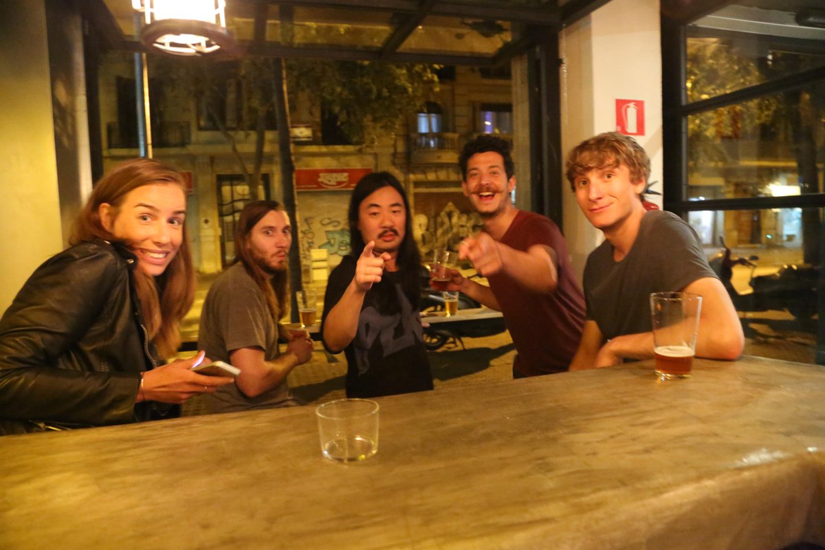 GarageBeerCo's tweet photo. heavy night : 'preparing' with @SNASKsthlm for their @OFFFest gig @garagebeerco friday 9pm #snasksthlm #OFFFfest http://t.co/MWi4pDmp1Z