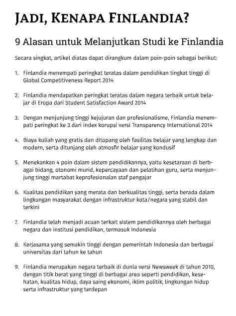 Kutipan di hal 8 dari "Buku Panduan Belajar ke Finlandia".Ayo baca buku lengkapnya di <issuu.com/ppifinland/doc…>