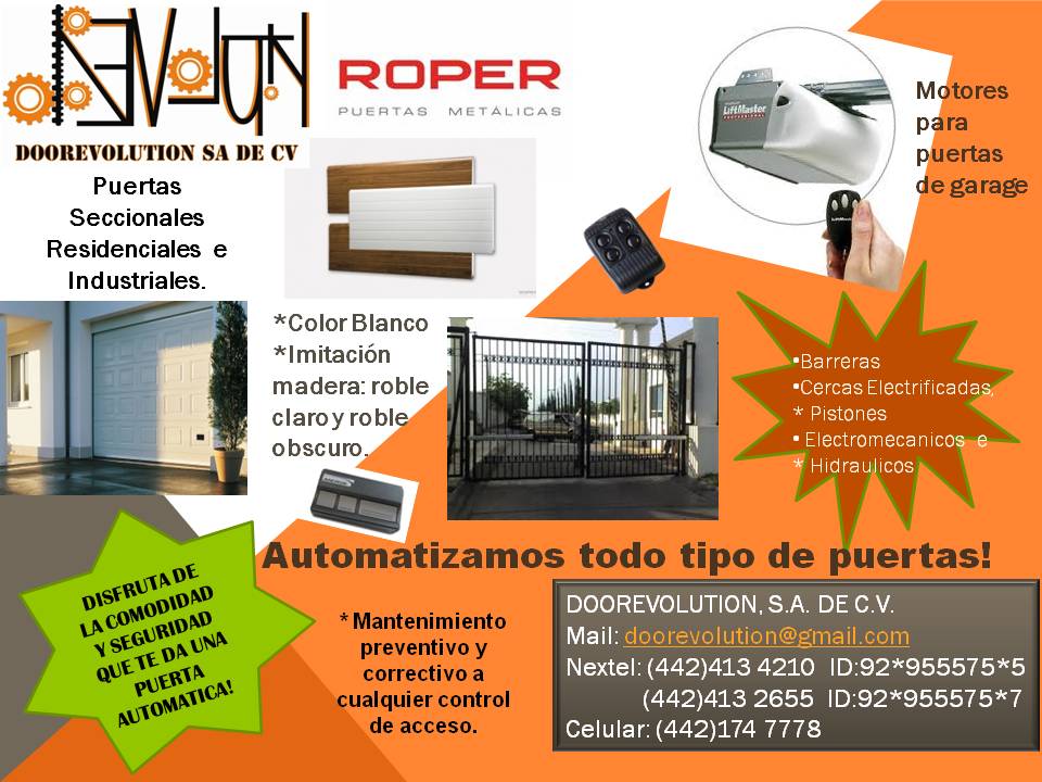 DoorEvolution's tweet image. PUERTAS AUTOMATICAS
