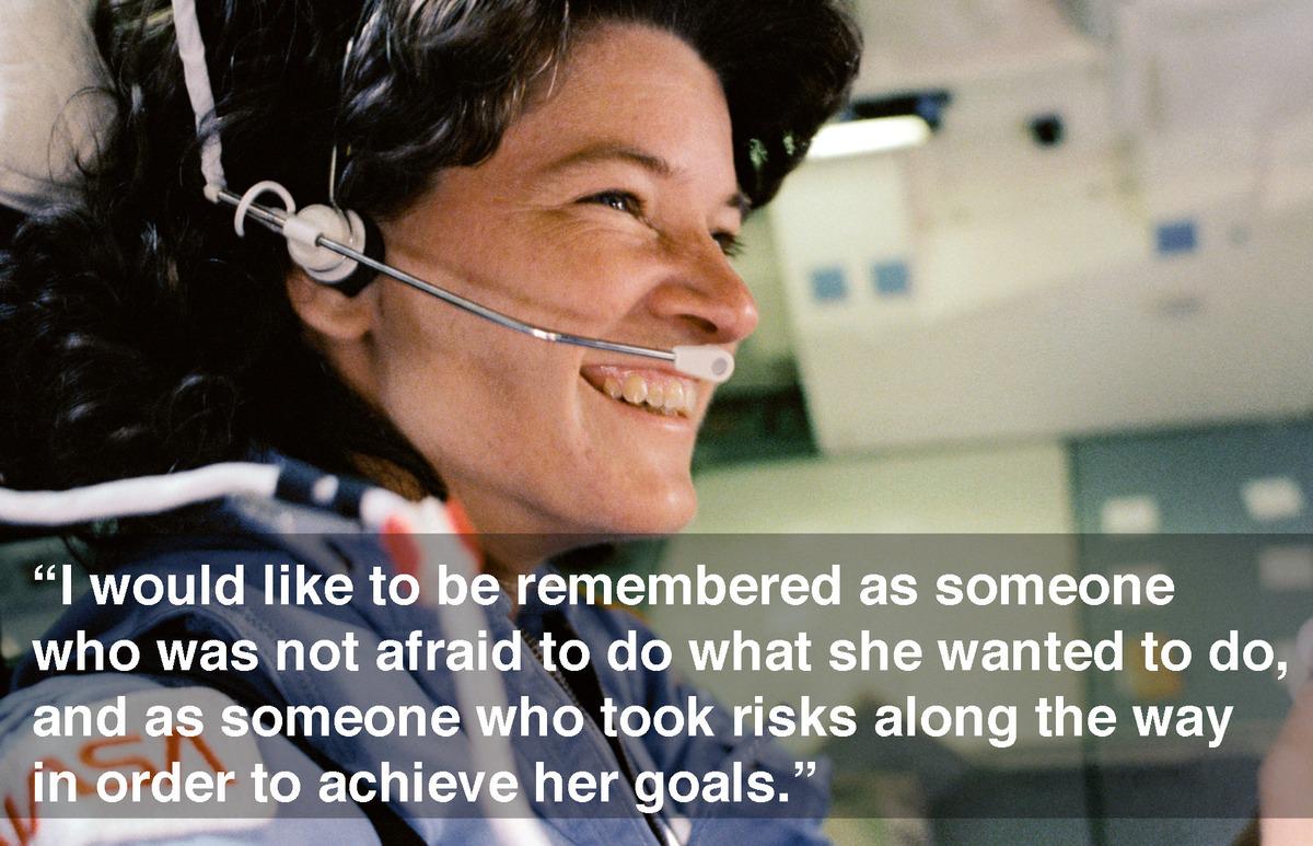 Happy Birthday Sally Ride! At the age of 32, she became the first US woman in space on board the Challenger shuttle. 