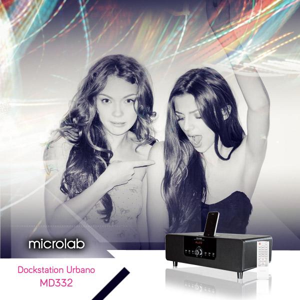 MicrolabAR's tweet image. Tu música con vos con el Dockstation MD332. Homologado por Apple para IPhone y iPod bit.ly/dsmd332fb