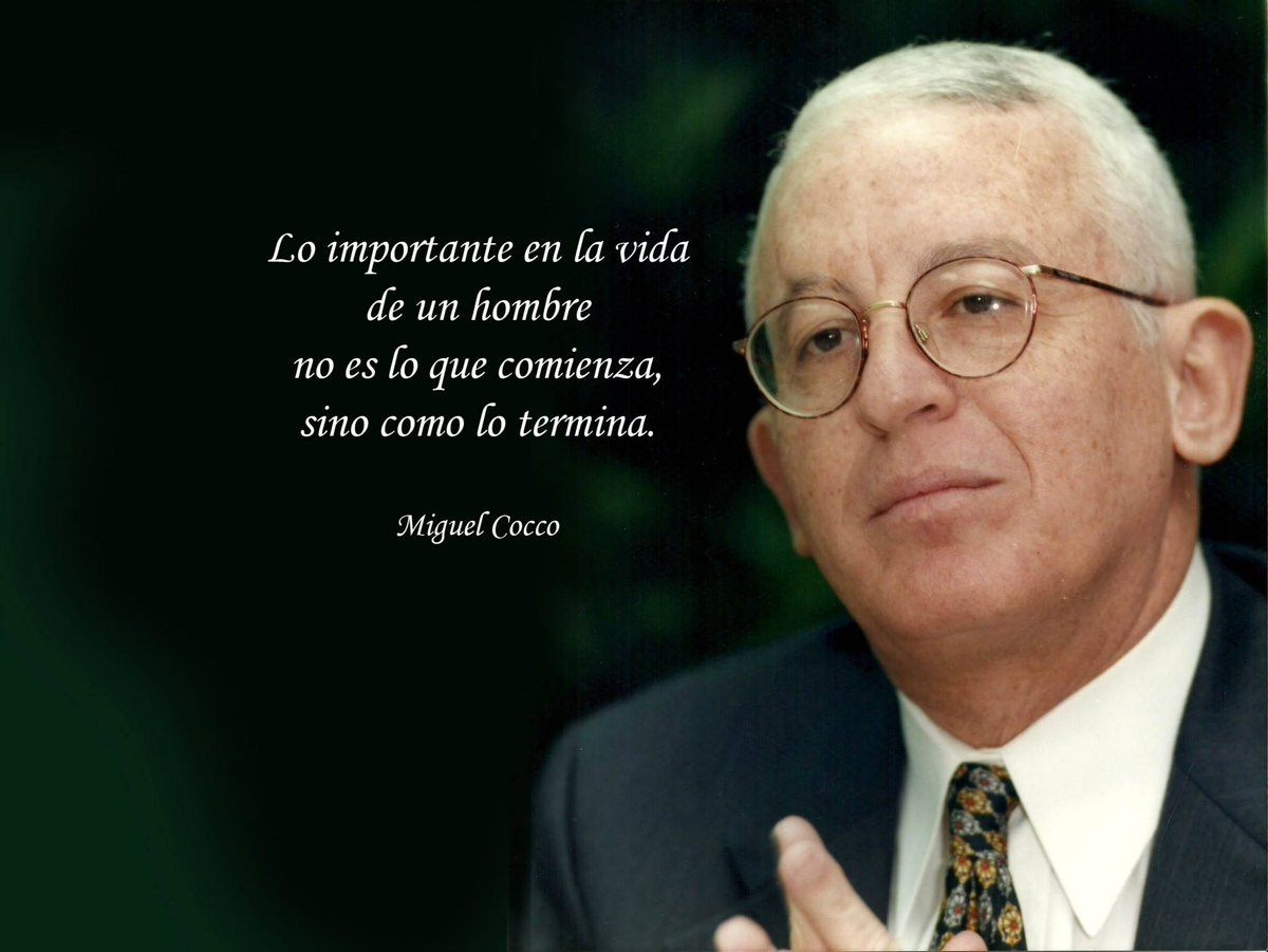 grisantycosme's tweet photo. Decía Miguel Cocco
-Lo importante de la vida de un hombre no es lo que comienza, sino como lo termina-
#yoSoloPIENSO http://t.co/ZxK3VFETAw