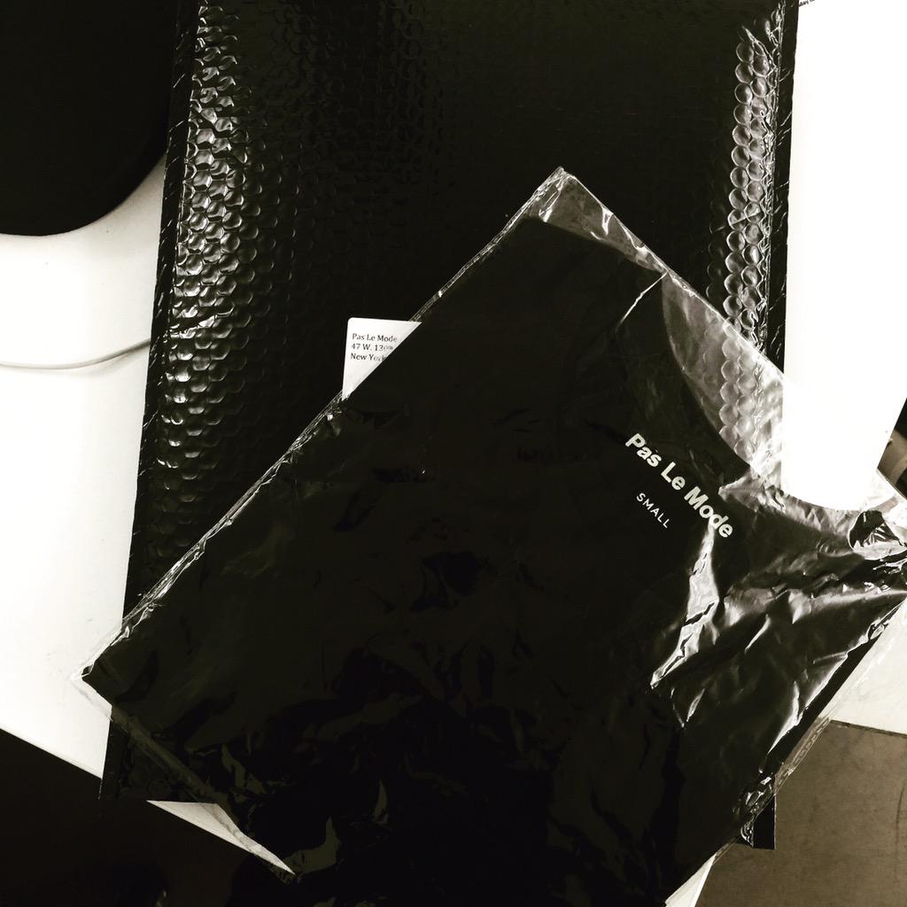PasLeMode's tweet photo. First international order! #Sweden here we come #paslemode #menswear #streetfashion http://t.co/se4w2jg2lM
