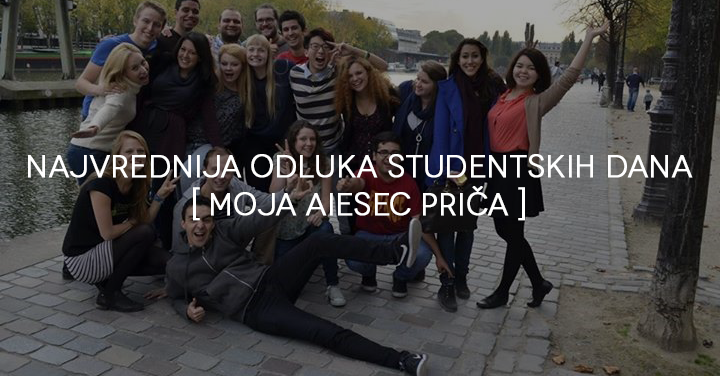 [Blog] 
''Najvrednija odluka studentskih dana''
Više o liderskom iskustvu Marije Milanović na: bit.ly/AIESECSrb_blog3