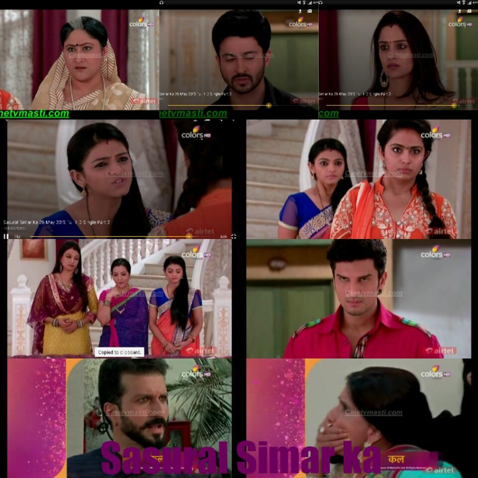 Watching Sasural Simar Ka new episode..❤