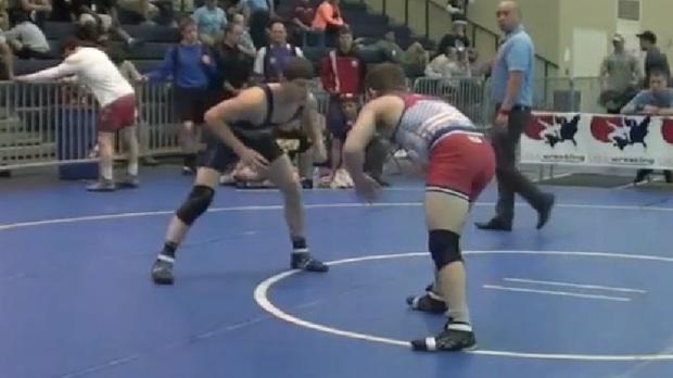 Akron Flashback!  Anthony Ashnault SHOCKS NCAA Champ Jason Tsirtsis in a thriller! goo.gl/ujbtpL