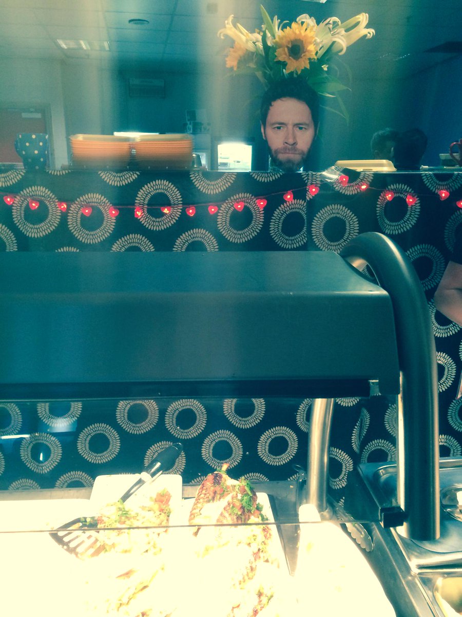 Spotted Howard in catering with sunflowers growing out of his head....
See you out there soon
Love
M.O
X