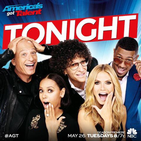 It's tonight! Our America's Got Talent audition will air tonight at 8/7c! Follow along on our Twitter, FB, &amp; Insta!