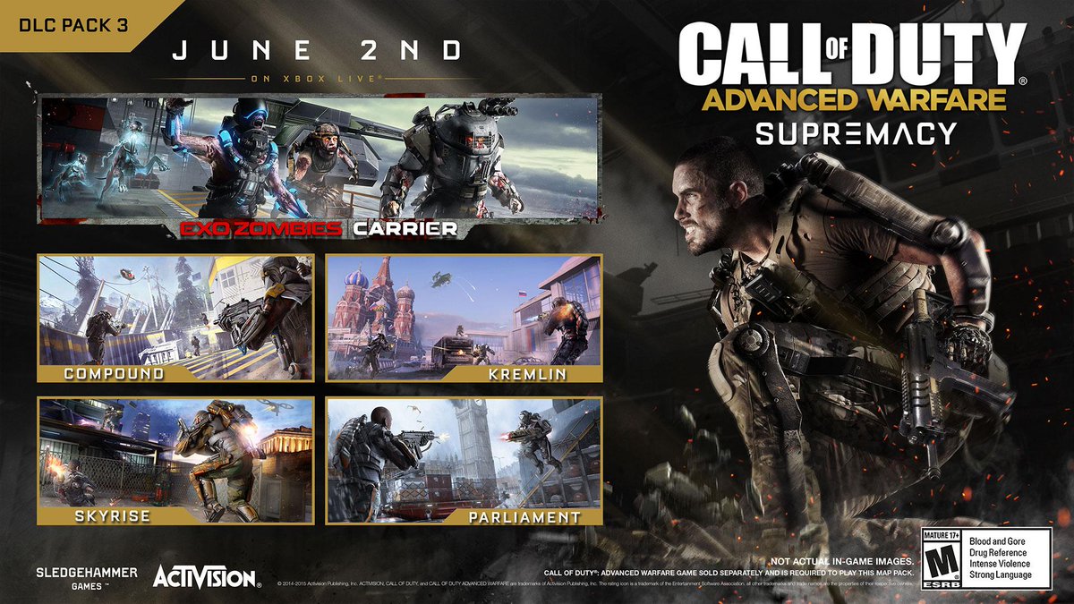  Call of Duty: Advanced Warfare - PlayStation 4 : Activision  Inc: Video Games