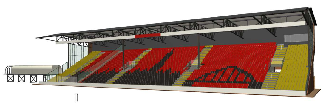 GAEagles's tweet photo. Hoeveel RT voor deze preview van de nieuwe Leo Halle Tribune? #Support #ProudToBeAnEagle http://t.co/vXumu9w93b