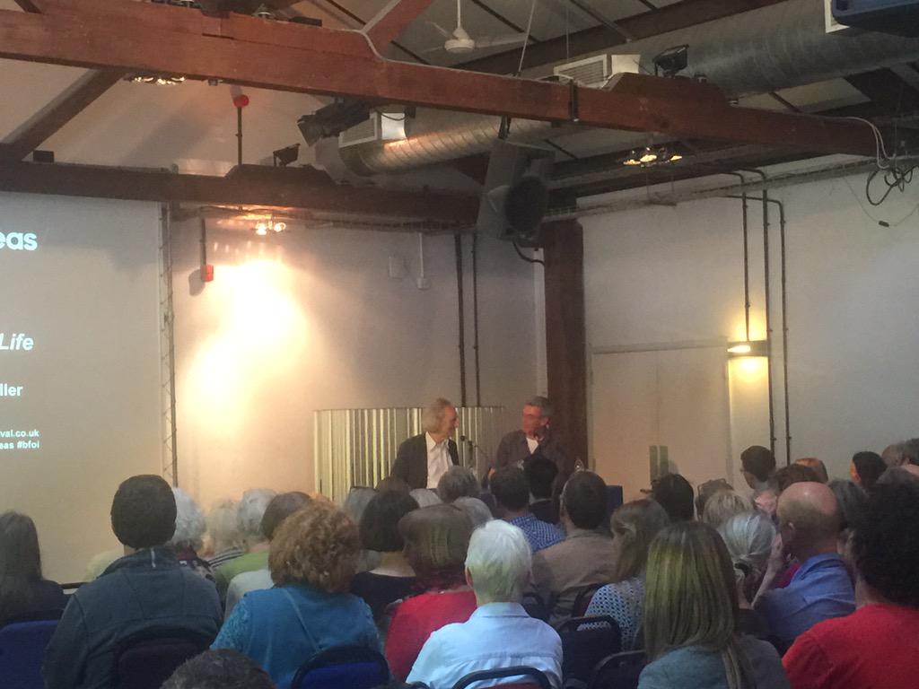 bristolideas's tweet photo. Theodore Zeldin - speaking tonight: each one of us has our own personal philosophy http://t.co/CSK76to934