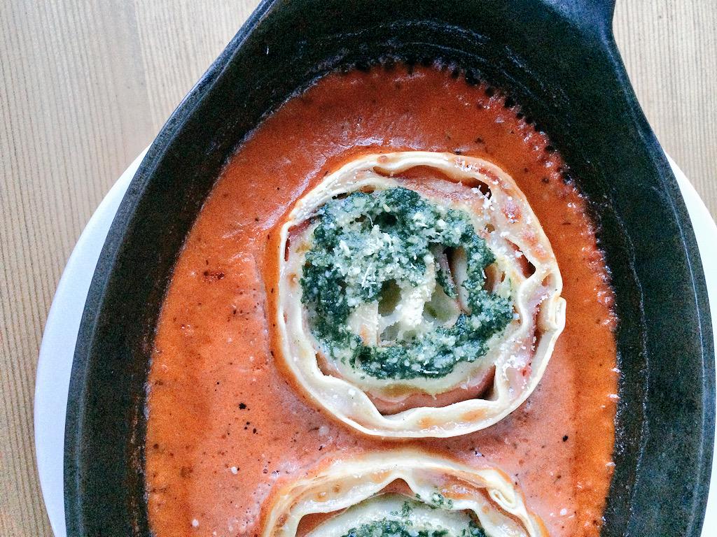 It's here and it's awesome. Roseline, baby! #newmenu #Banff #beer #pizza #pasta