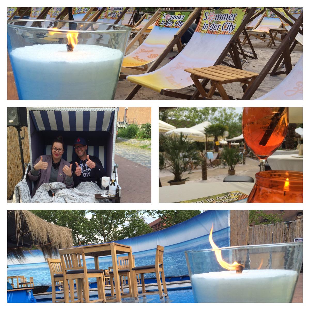 stadtstrand's tweet photo. Auch bei 15 Grad ein Erlebnis! Für jeden Topf ein Deck(el)chen! ;-) #stadttstrand #machsdirgemuetlich #strandliebe http://t.co/BmH1HW3Ymp
