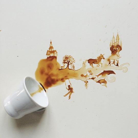 leemcquxxn's tweet photo. coffee art http://t.co/MVhqrKAsLW