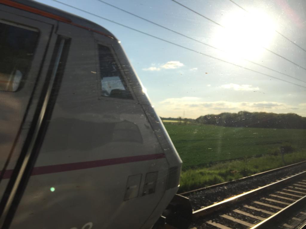 BenCollinsStig's tweet photo. #niceovertake on way to Newcastle http://t.co/WeWn7SnCoU
