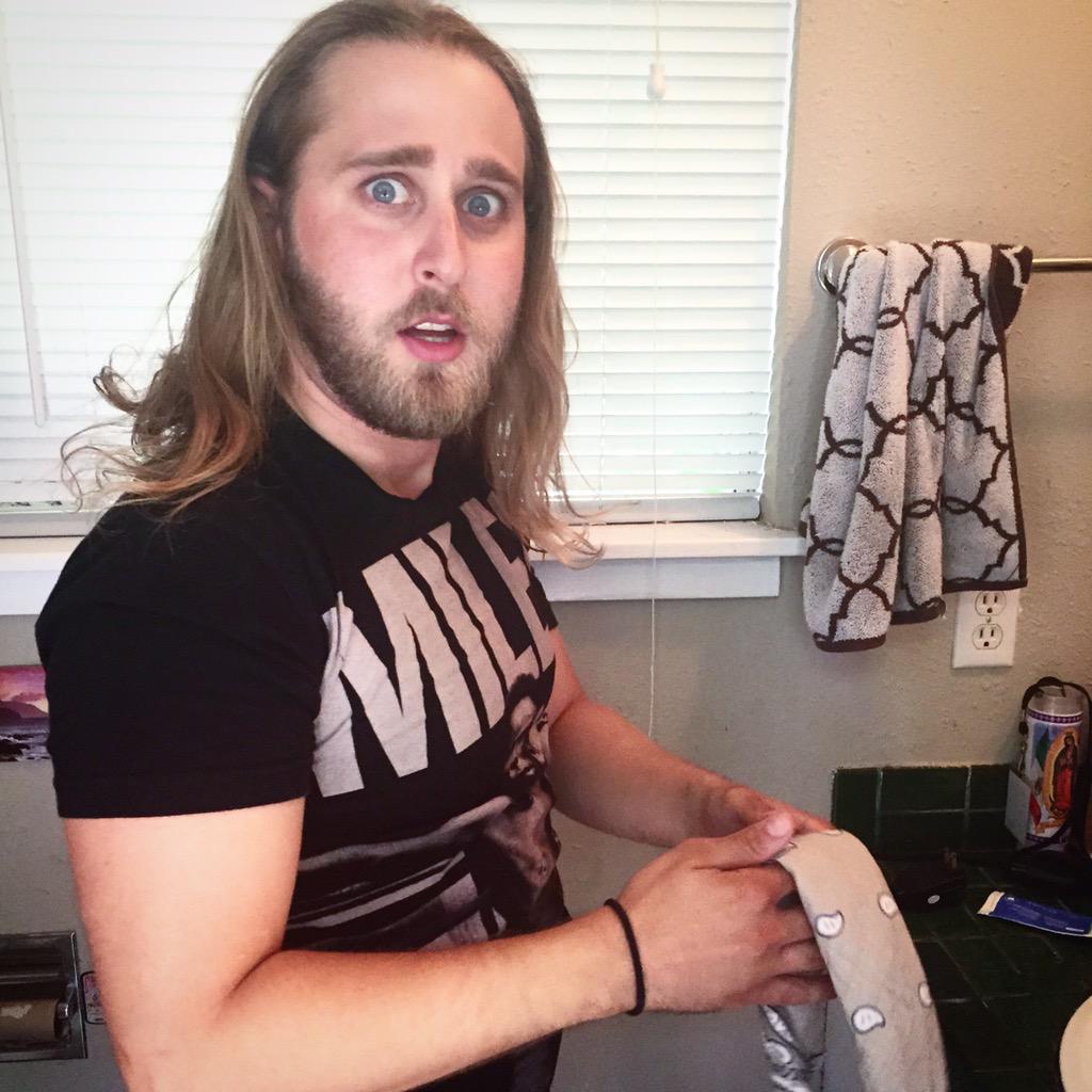 Always waiting on this guy to get ready... 🐌🍜😑 <a href="/ThreatTheBrett/">Brett Rivera</a>