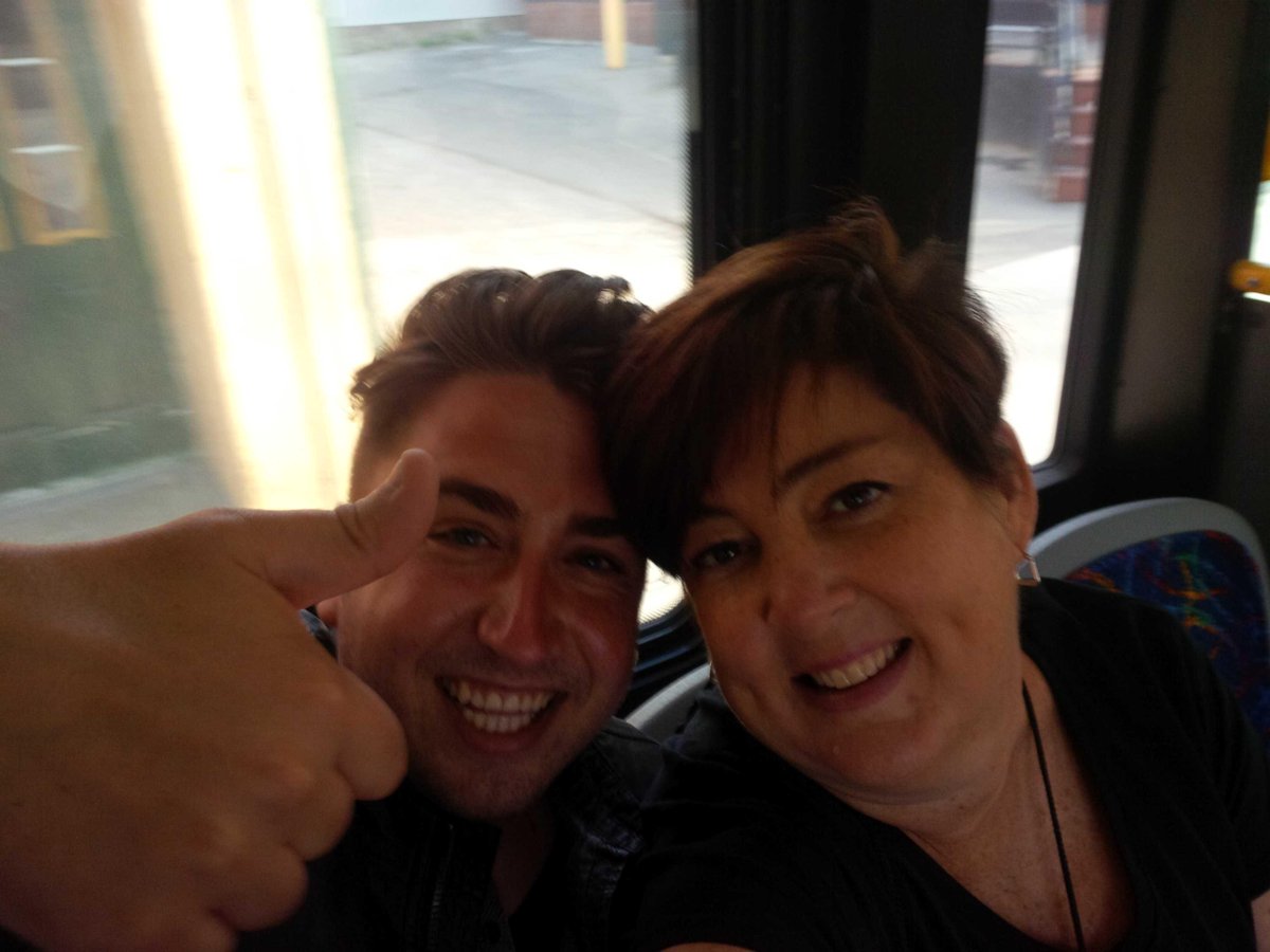 LMSmith01's tweet photo. Riding the #wego from #lundyslane to the opening party #niaRVc2015 http://t.co/qJvYDo9Ri8