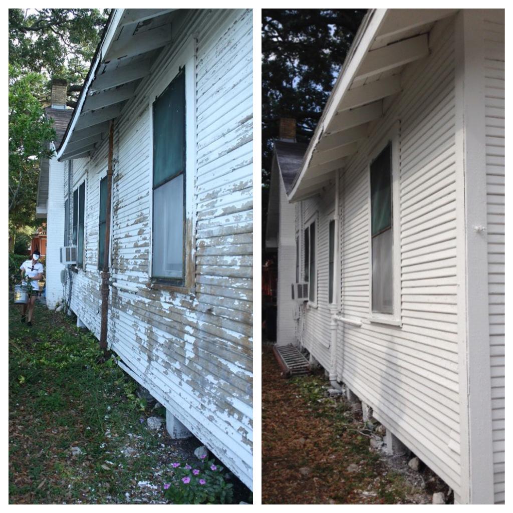 #TeamDepot gave this 82-year-old veteran’s home a facelift in Tampa, FL. #TransformationTuesday