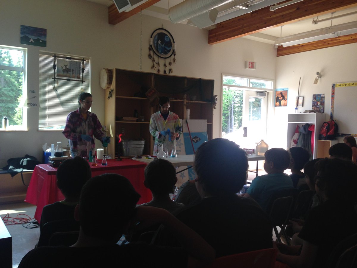 UBC_INSPIRE's tweet photo. Thanks for all of the hospitality yesterday #Chalo School, today off to #JSClark #inspire #ubc #encana #sd81 #science http://t.co/aO0pTU2FNt