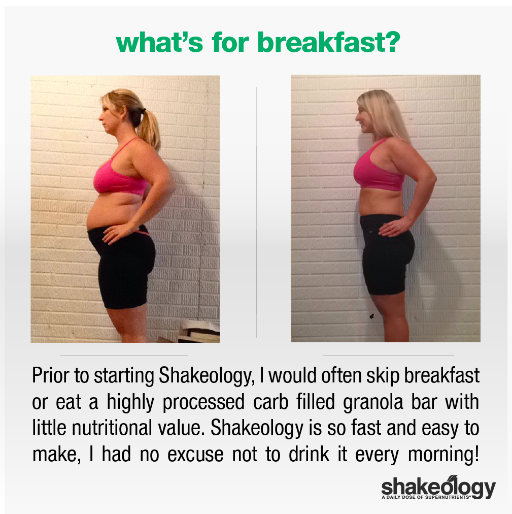 shakeology's tweet photo. Kami is down 40 lbs since adding @shakeology as a healthy breakfast. #OneHealthyChoice #TransformationTuesday http://t.co/KNc00BFrGG