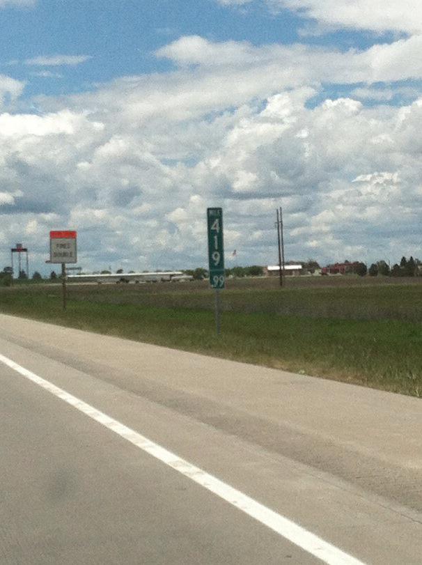 cinderpott's tweet photo. Mile 419.99? Smh. #AdventuresInColorado http://t.co/lUW8VYvmdd