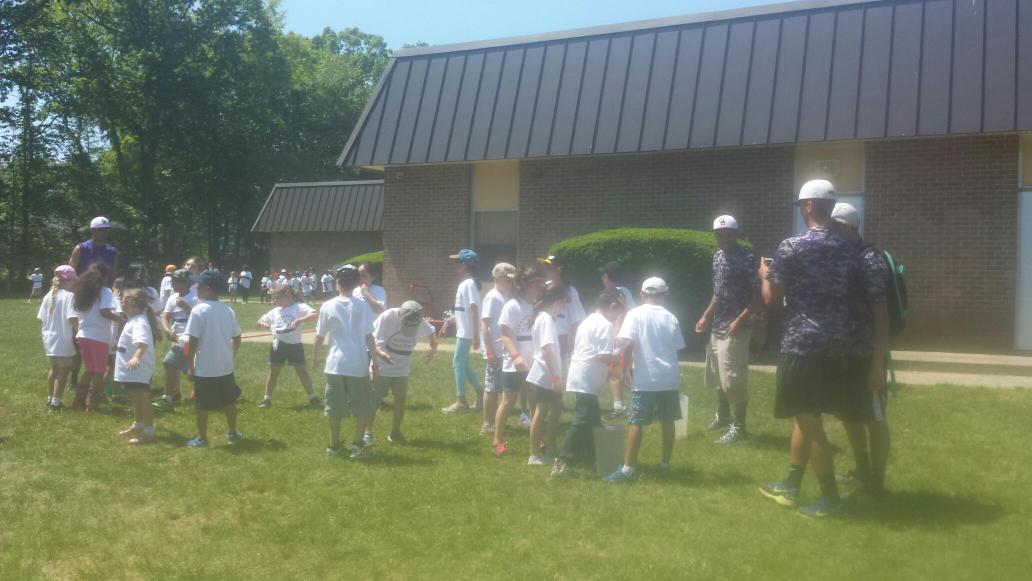 McDivitt Field Day 2015. Thank you OB Baseball Team for all your help! @OBSupCittadino