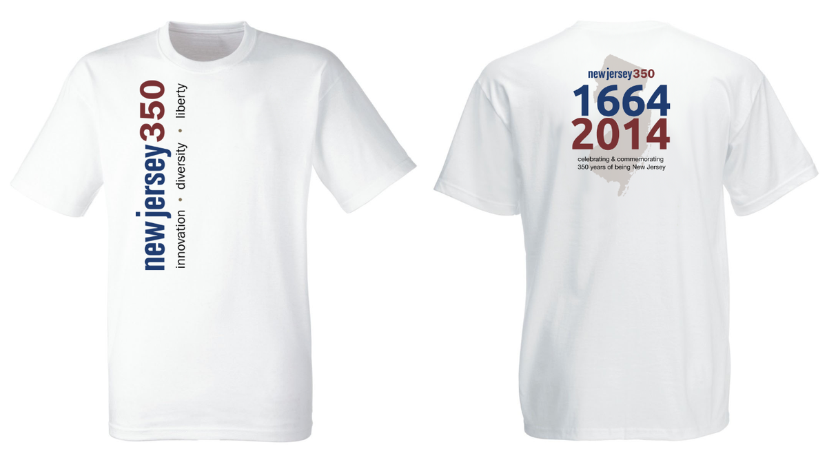 NJ350ShopLocal's tweet photo. Those going to @NJHistPresConf on June 4: bring checks or cash to pick up commemorative @NJ350 shirt/mugs/hats/bags! http://t.co/W2S3SAgSfC