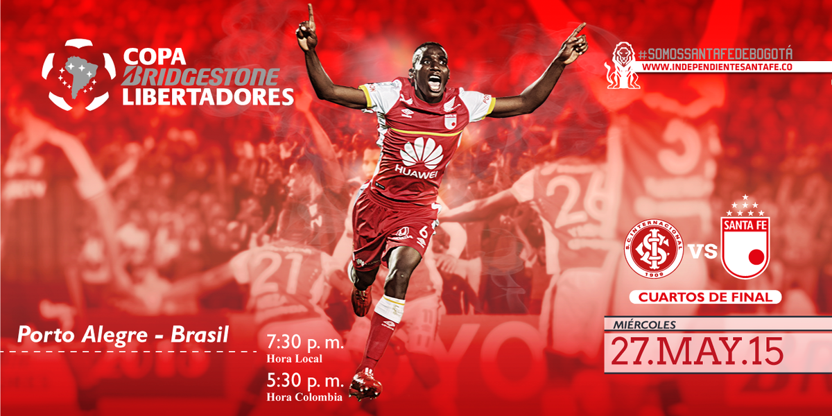 VillavodelLeon's tweet photo. “@SantaFe: VAMOS SANTA FE! #SomosLaFuerzaDeUnPueblo. Mañana 5:30pm #INTxSFE #QueremosLaCopaLeón http://t.co/n5eNjrPJGe”