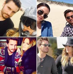 Kim Kardashian and Khloe Kardashian to Scott Disick: Happy Birthday!!!  