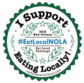 SuisGenerisNOLA's tweet photo. June 1st kicks off the @EatLocalNOLA Challenge...stay tuned! #SupportLocalFamers #EatLocalNOLA #NOLA #NOLAdining http://t.co/HVOKfFkBka